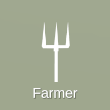 The Pitchfork is used to represent the Farmer