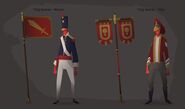 Flag and Banner bearer concepts